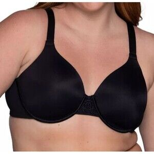 Vanity Fair #76380 'Beauty Back Full Figure' Underwire Bra, Size 40D, Black